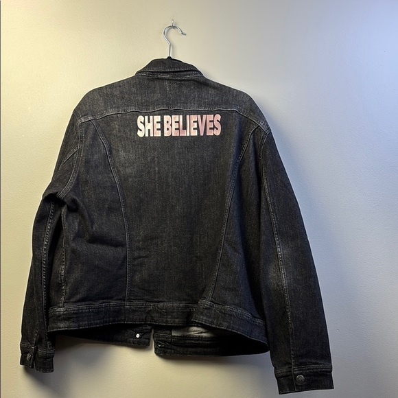 Lee Black Lightweight Jean Jacket - Picture 2 of 6